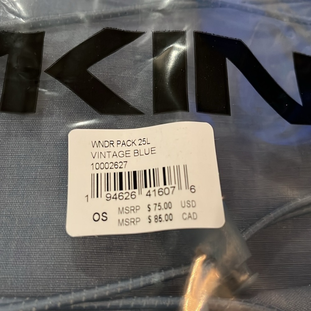 Dakine Vintage Blue Wndr Pack 25L/NWT - Picture 5 of 9
